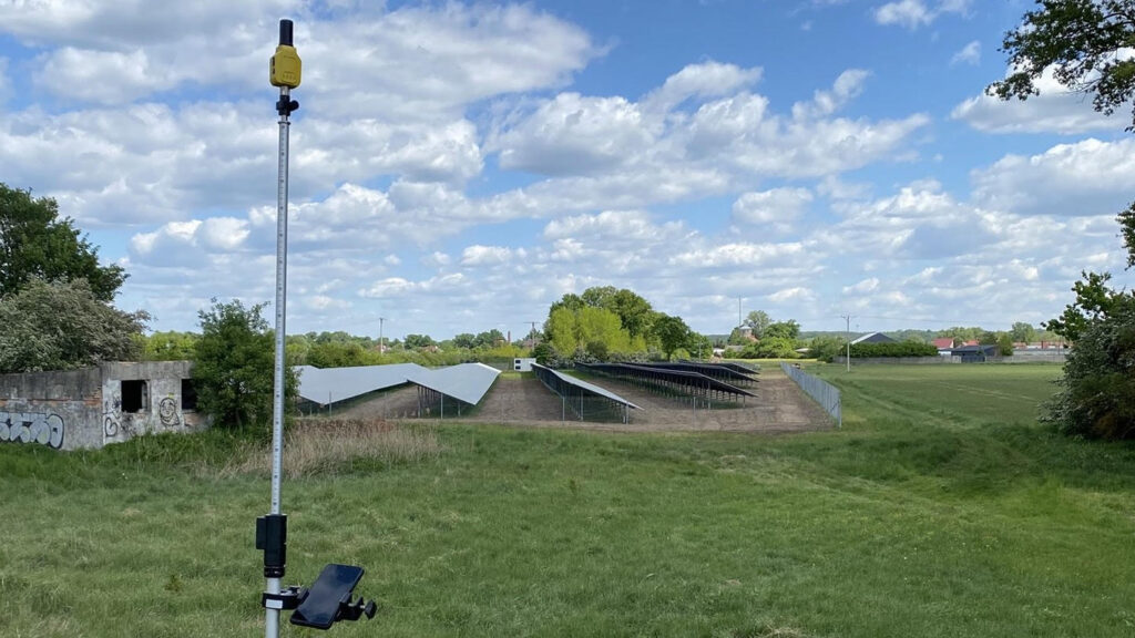 Pomiar geodezyjny pod mapę do celów projektowych dla farmy fotowoltaicznej